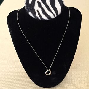 Tiffany & Co Elsa Peretti Open Heart Pendant AG925 Spain, Sterling Silver